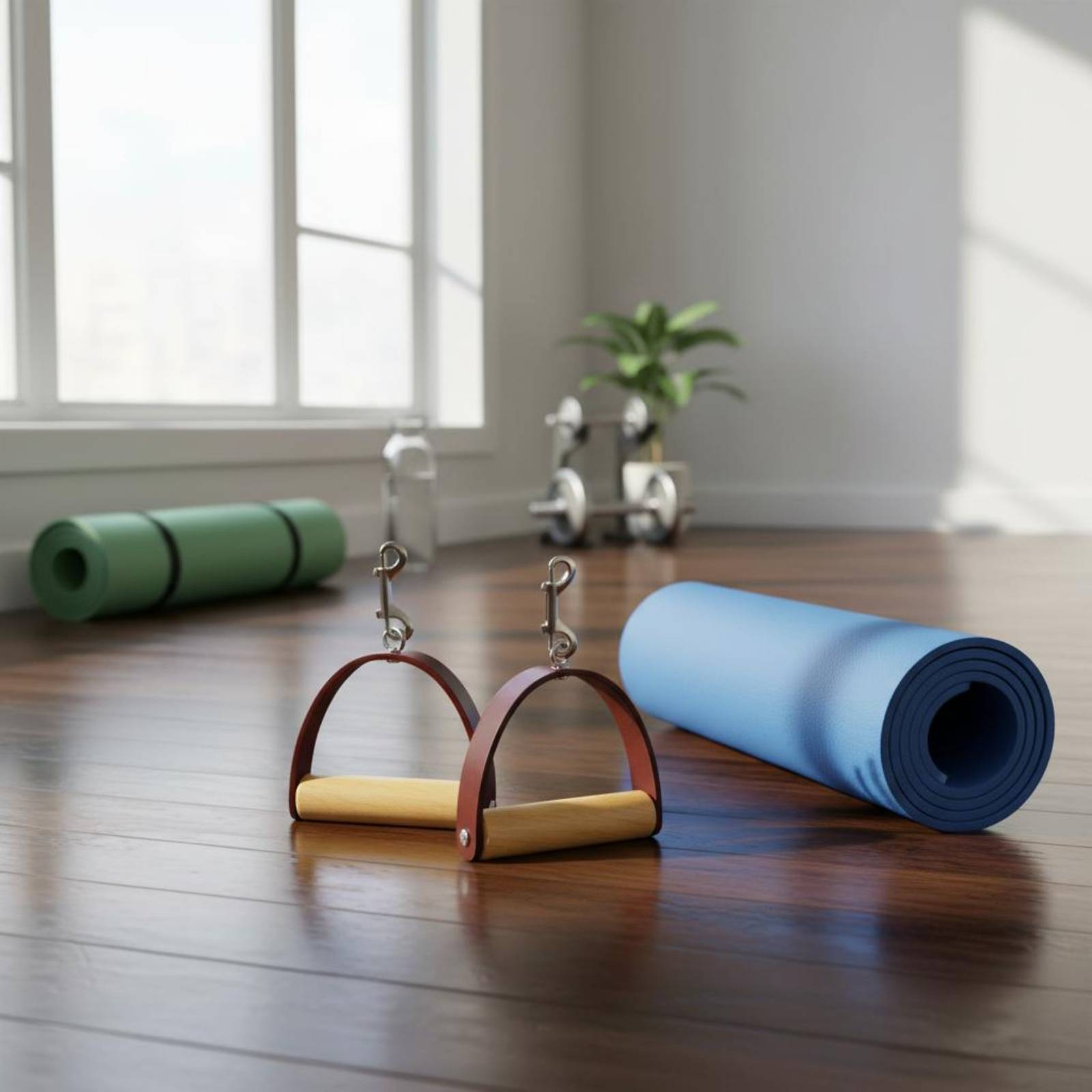 2Pcs/Set Pegangan Kulit Pilate - Pilates & Yoga En Talavera Raquel Díaz ulasan dan harga