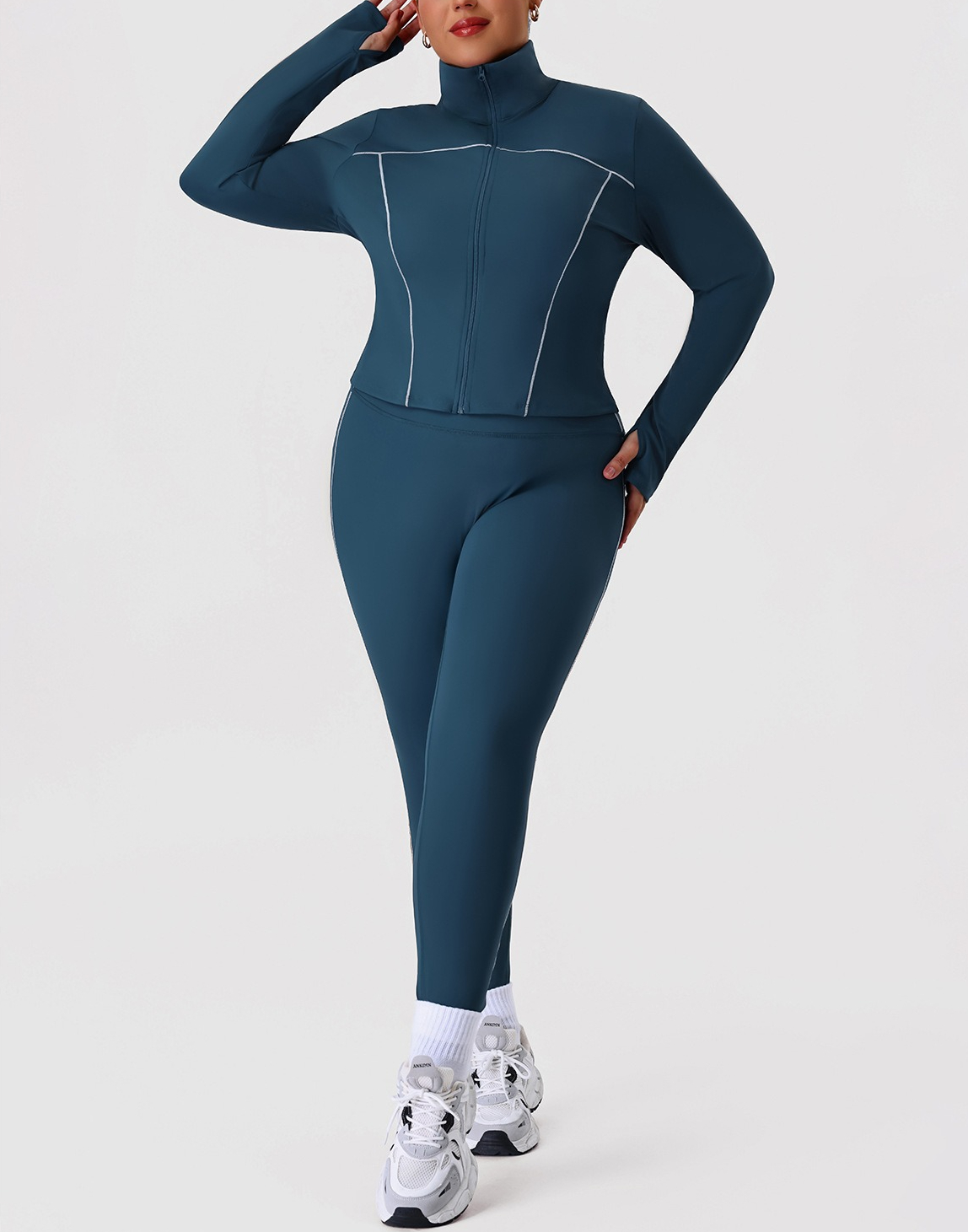 Setelan Yoga 2 Potong untuk Wa - Pilates Yoga Legging ulasan dan harga