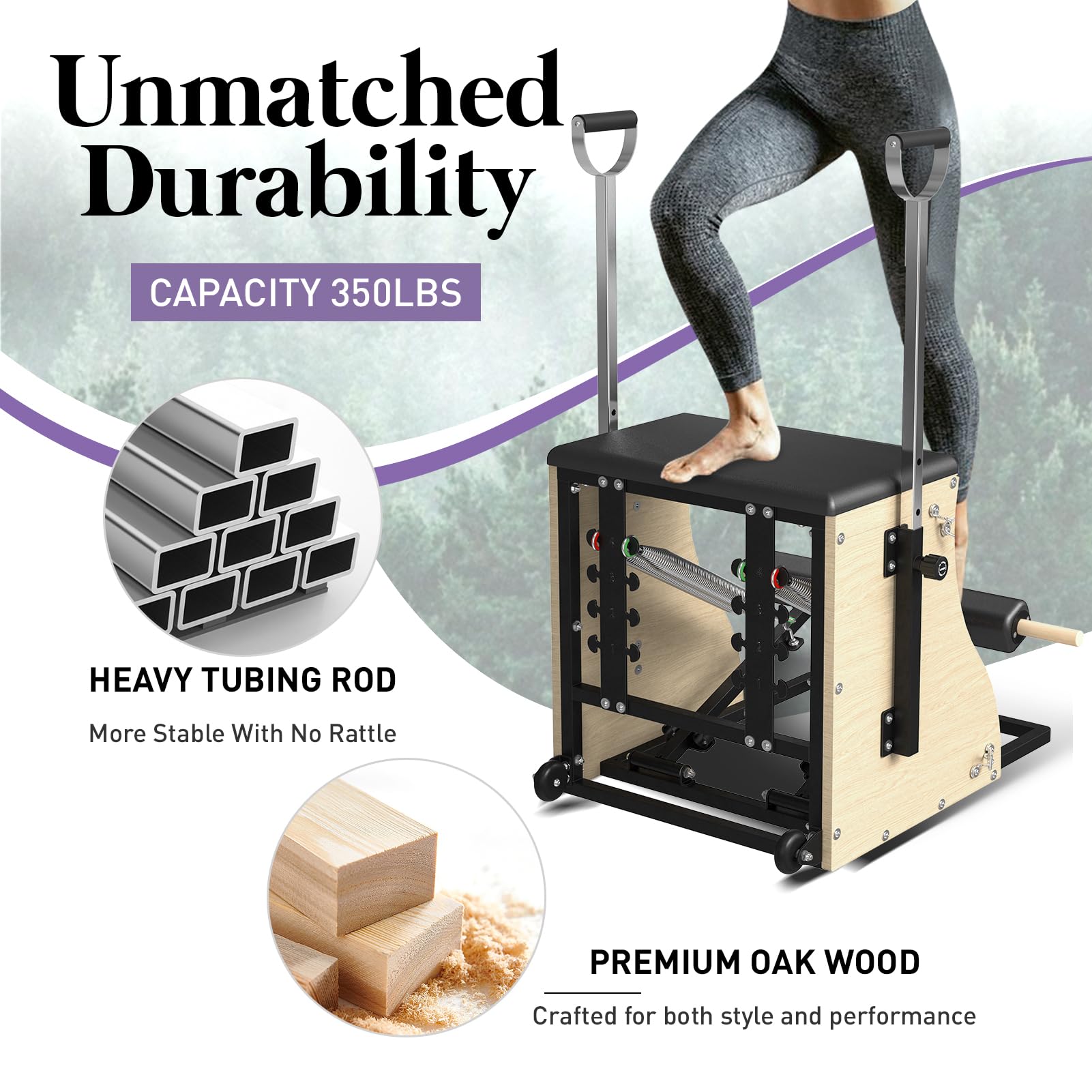 Kursi Pilates, Kursi Pilates K - Pilates Yoga Combo ulasan dan harga
