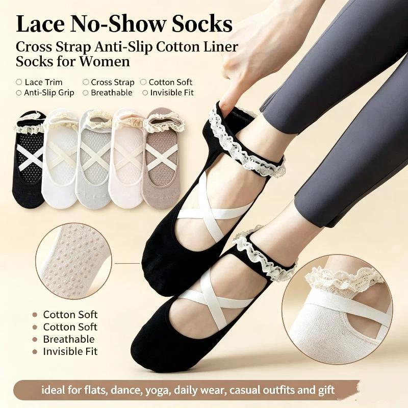 1 Pasang Kaus Kaki Pilates Ren - Pilates & Yoga En Talavera Raquel Díaz ulasan dan harga
