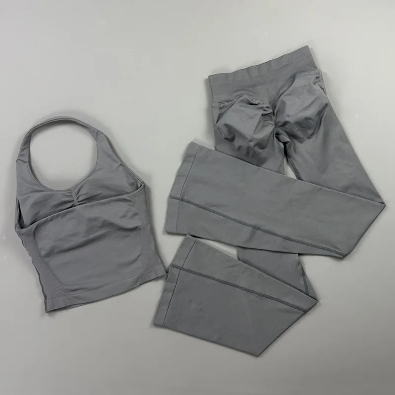 Set Legging Flare Tanpa Jahita - Pilates Yoga Legging ulasan dan harga